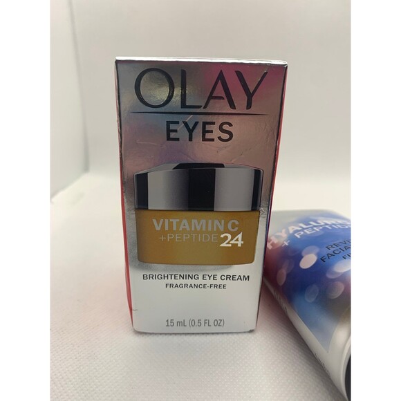 OLAY Regenerist Hyaluronic +Peptide 24 Cleanser & Vitamin C +Peptide 24 EYES - Picture 2 of 5